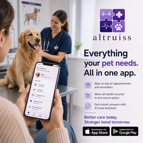 Altruiss App on ios