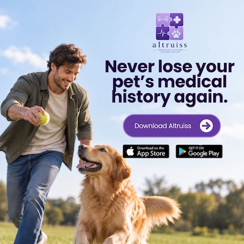 Download Altruiss pet health app